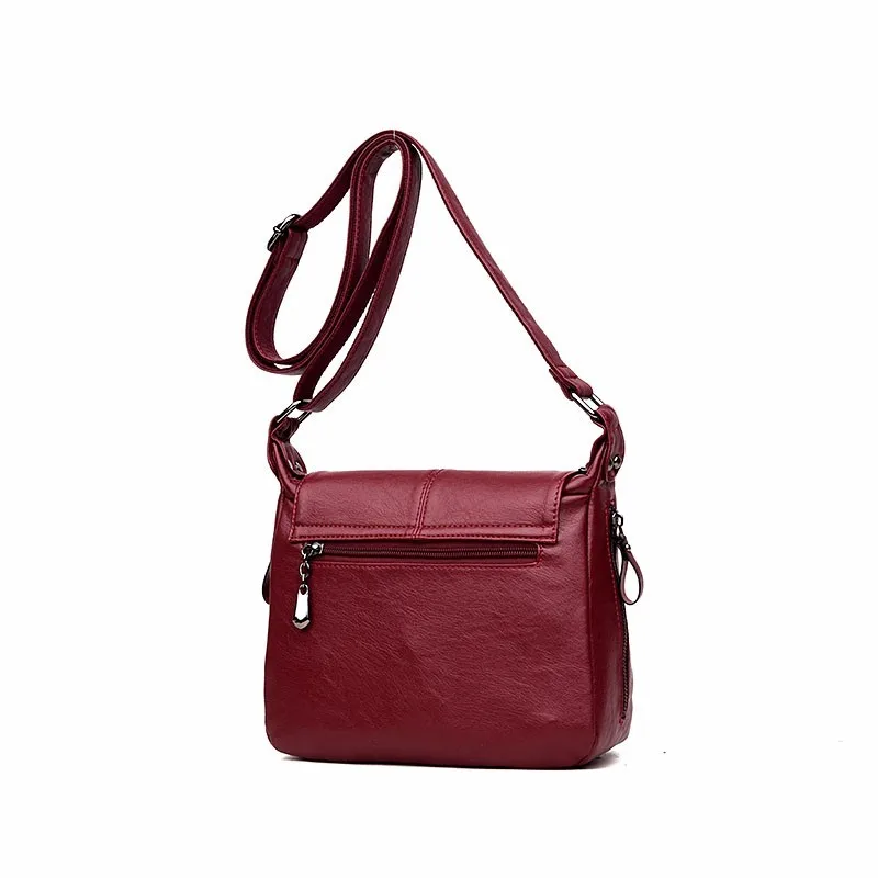 2019 Female Messenger Bag Sac A Main Crossbody Bags For Women Leather Shoulder Bags Vintage Handbags High Quality Ladies Bag New