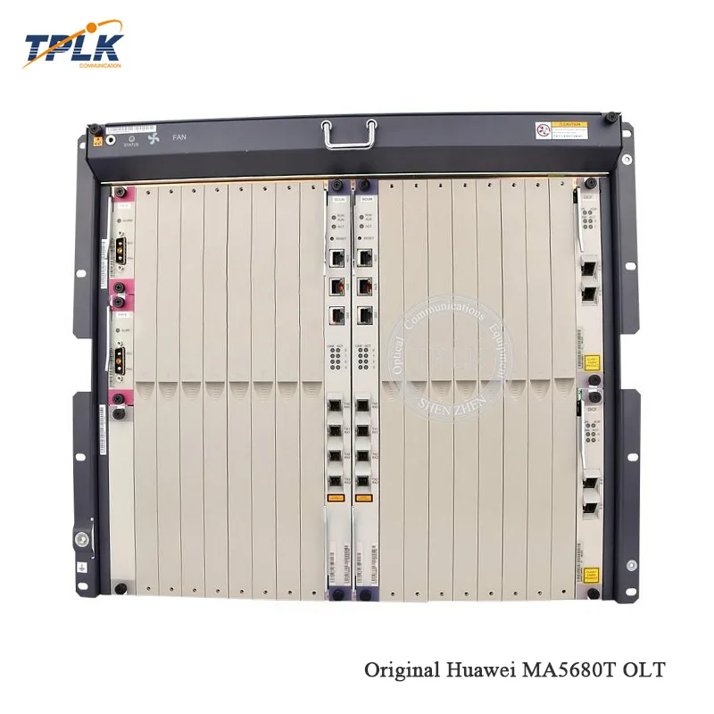 Горячая Распродажа! Оригинальный Хуа Вэй GPON OLT MA5680T с 2 * SCUN контрольными панелями