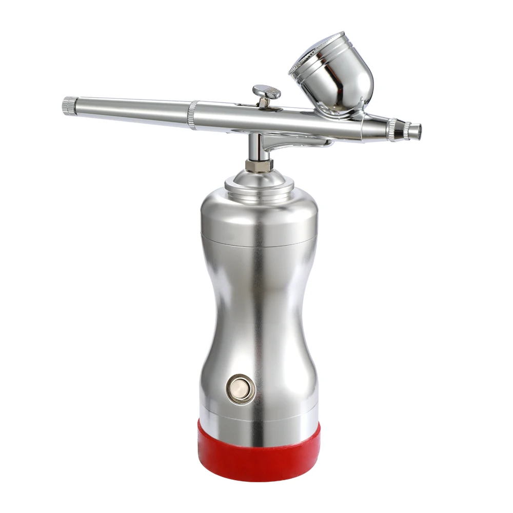 

Lightweight Mini Size Portable Beautiful Airbrush Set Small Spray Pump Pen Set Air Compressor Kit for Art Painting Tattoo Craft