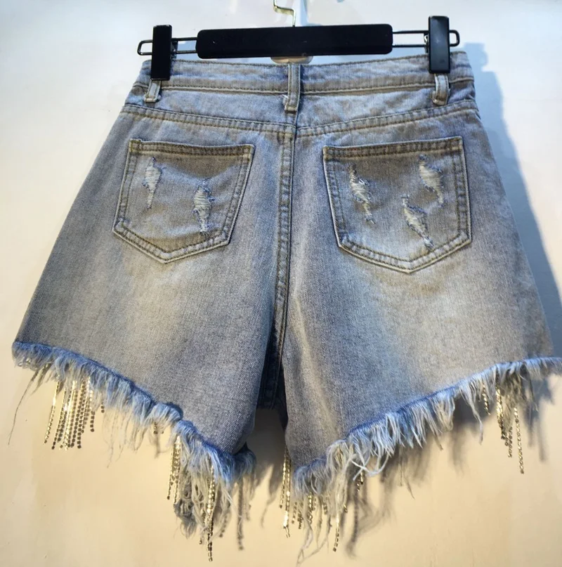 diamond jean shorts