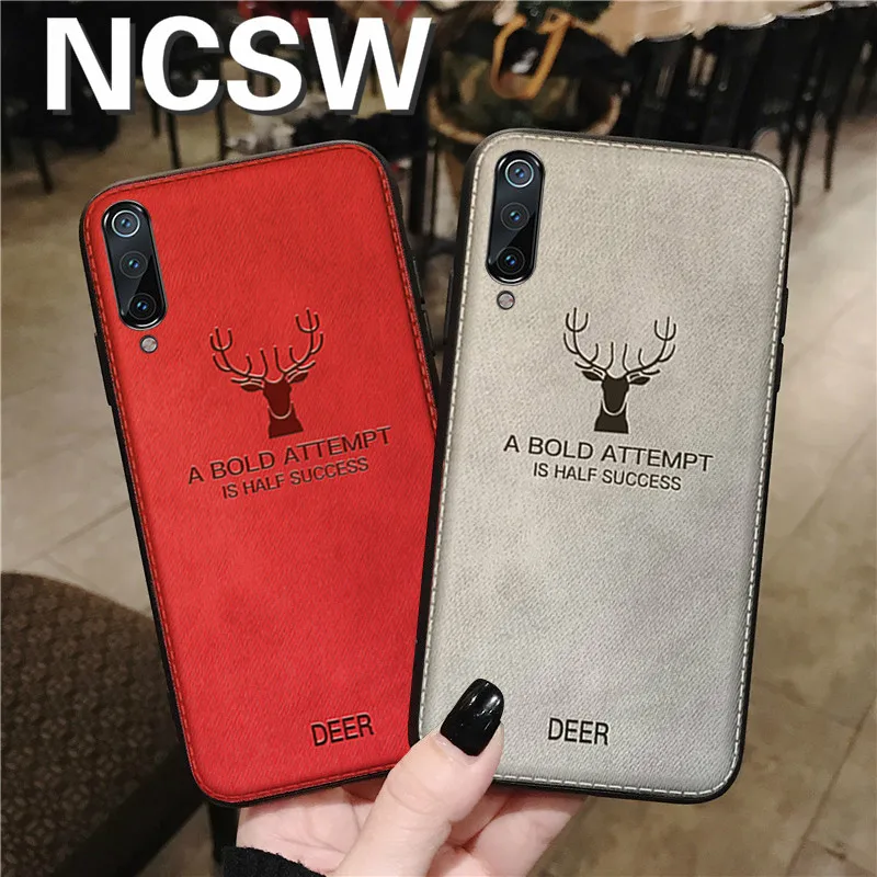 

Luxury Original Cloth Case For Redmi 7 Note 7 6 5 Pro Phone Case Soft Cover For Xiaomi mi9 9SE Shockproof Silicone Full Case