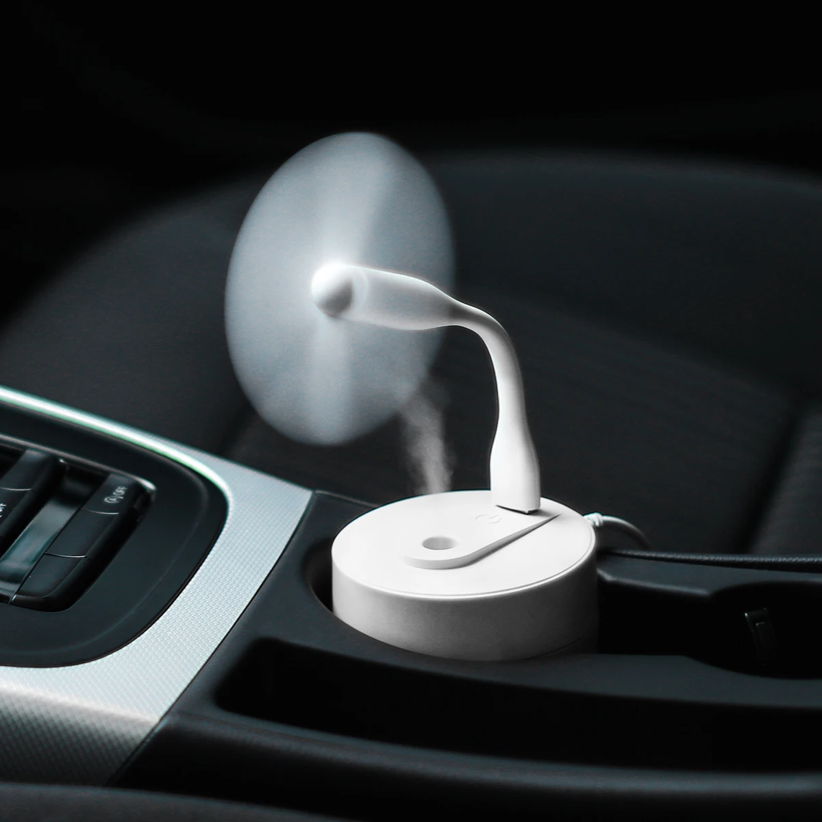 

Outdoor Travel USB Humidifier Houkiper Mini Fan Camping Hiking Humidifier 250ml Capacity Anti-Dry Tools USB LED Lamp for Xiaomi