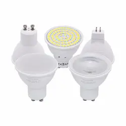 5 W 7 W высокой Мощность MR16 светодиодный лампы AC 220 V 2835 SMD GU10 светодиодный свет с защитой Кепки светодиодный Светодиодный прожектор для потолка