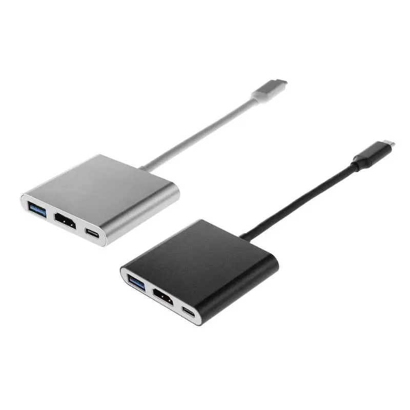 

NEW USB Hub Type-C to HDMI USB 3.0 Charging Adapter Converter for Nintend Switch
