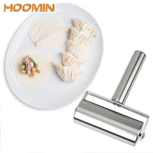 HOOMIN форма Вертлюги из нержавеющей стали штырь клецки пиццы тесто скалка для выпечки Посуда Аксессуары печенье выпечка печенья инструмент T