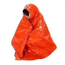 210*130 см аварийное одеяло спасательный штора-экран многофункциональный легкий спасательный военный дорожный аксессуар