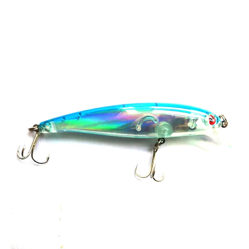 

PCS2 Fishing tackle hot model colorful fish fishing lures hard bait minnow Ultra sharp white hooks fishing accessories
