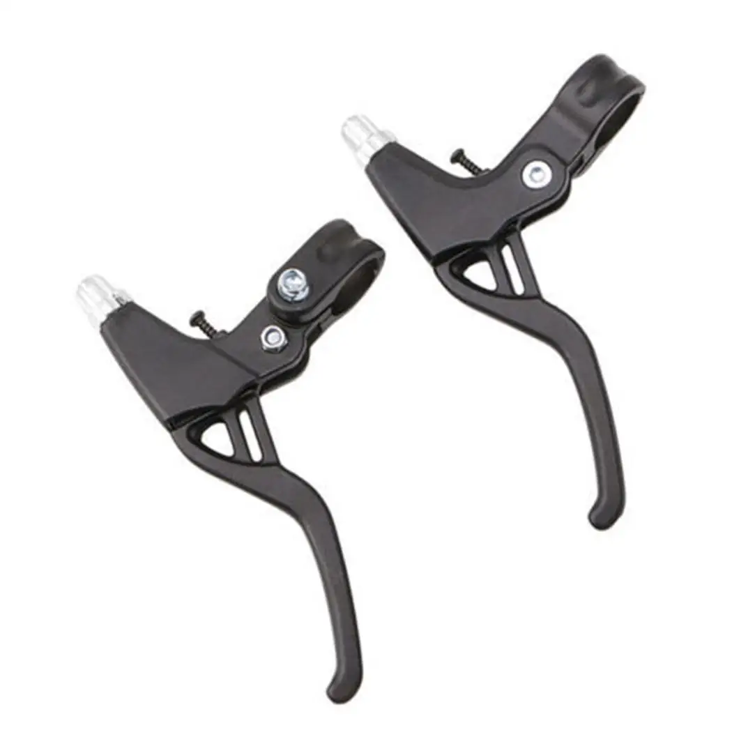 

2pcs Bicycle Brake Lever Aluminum Alloy Mountain Bike Bicycle Handle Parts Brake Bike Cycling Brake Levers V/Disc Brake Levers