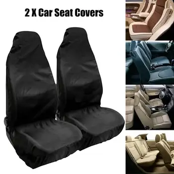 

2Pcs Universal Automobiles Seat Covers Waterproof Auto Car Van Front Rear Seat Cover Protector Car Styling Accessories