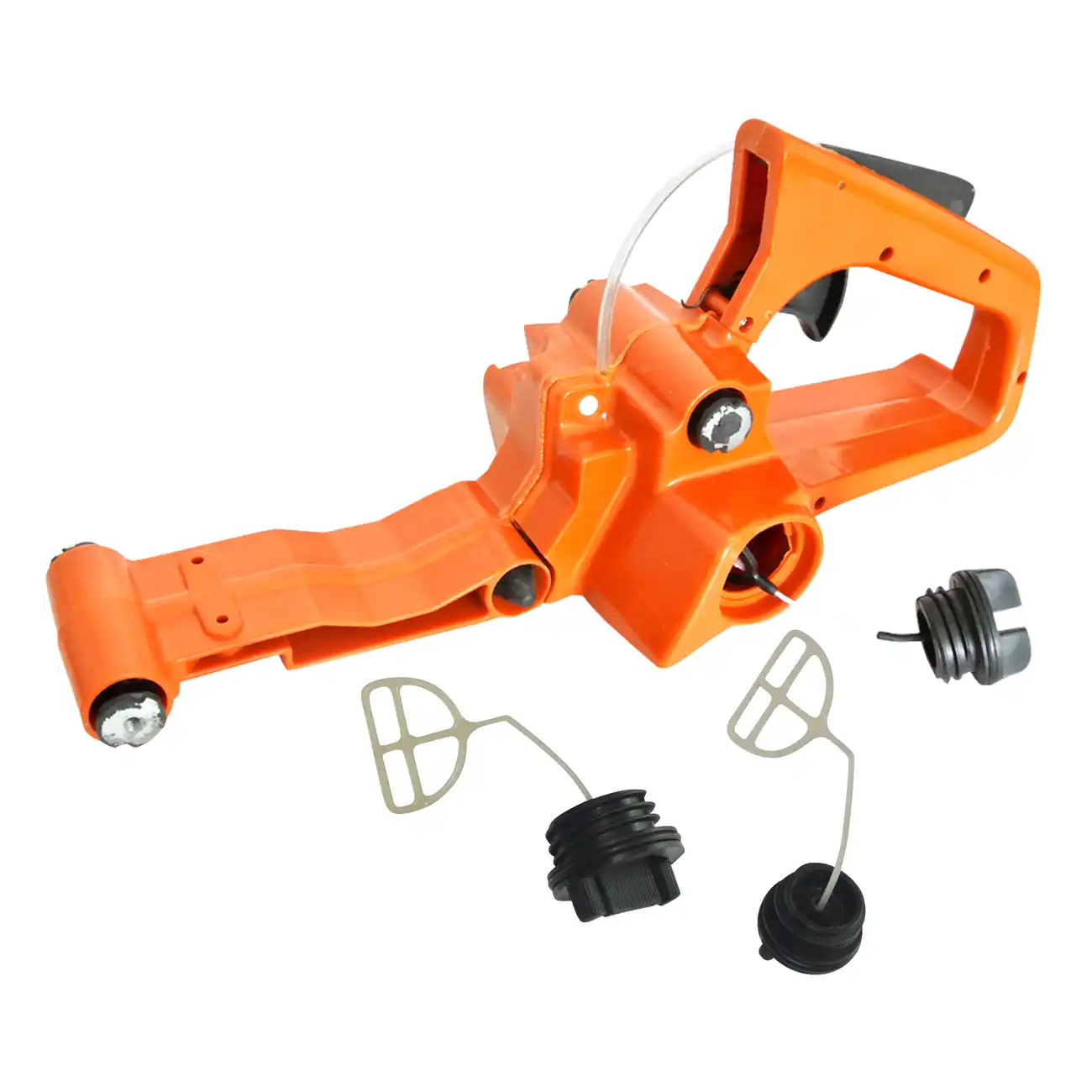 Haishine Manija del Tanque de Combustible de la manija Trasera y amortiguadores AV de l/ínea para Husqvarna 61 266 268 272 66 61 Piezas de Repuesto de Motosierra Rancher 268K 272K