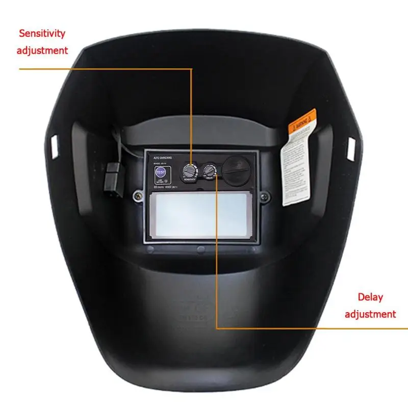 

LCD Screen Solar Auto Darkening Electric Welding Helmet Mask Welder Cap Goggles Lens Automation UV IR Filter