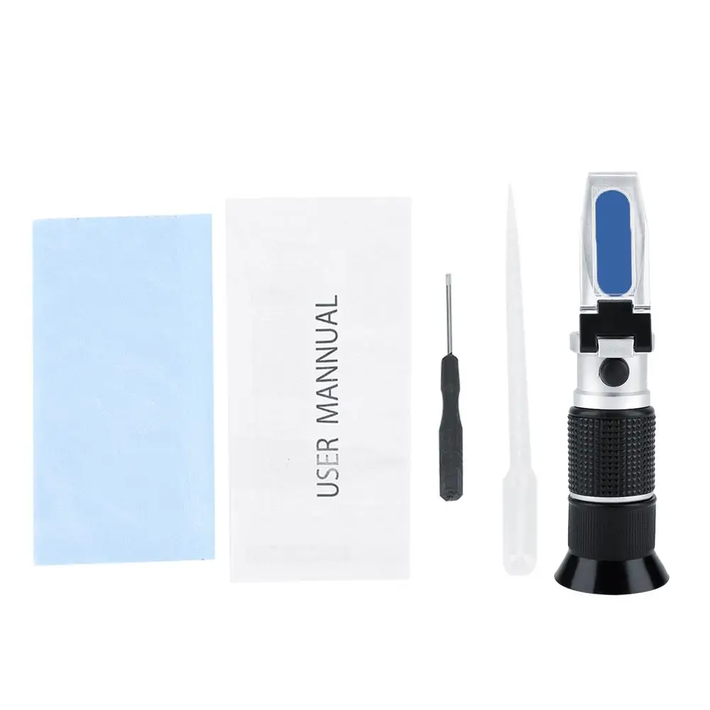 

3 In 1 58-90% Accurate Brix Refractometer Honey Sugar Content Baume Degree Tester Meter tool