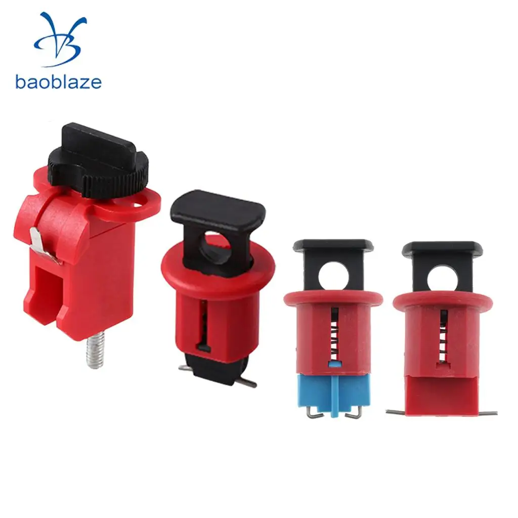 Set of 4 Miniature Circuit Breaker Lockout MCB Lockouts Safety Device