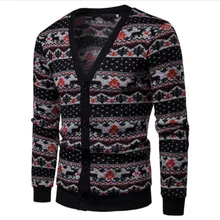 Новое поступление стильный унисекс Рождественский свитер для мужчин и женщин Санта Рождество новинка уродливый теплый свитер женские Топы Одежда