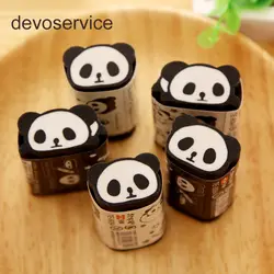 Kawaii Cuttable карандаш ластик для детей мультяшная Милая панда набор Медведь ластики резиновая Borrach можно вырезать в шт. школьные принадлежности