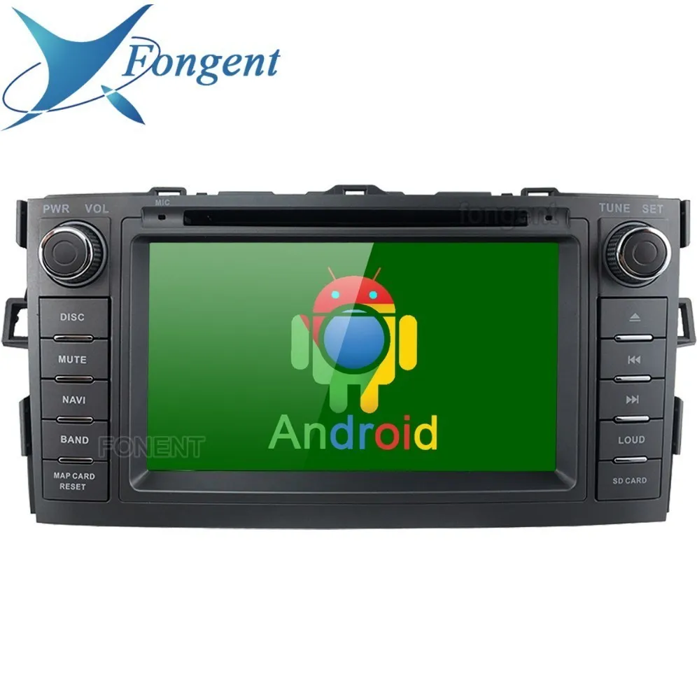 Для Toyota Auris 2008 2009 2010 2011 2012 Автомобильный gps навигатор Android блок 2 din DVD аудио Авто Стерео Радио мультимедийный плеер