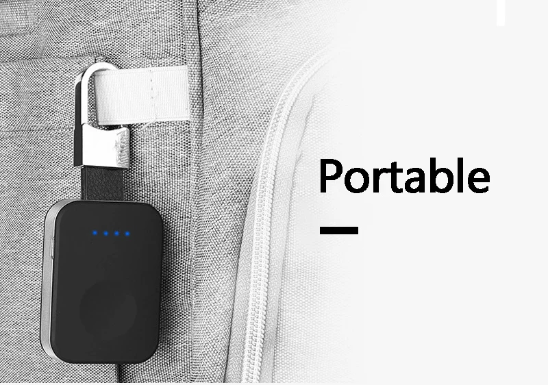 

For Apple Watch Charger Magnetic Wireless Charging USB Cable Adapter Charge Dock Watch Power Bank 950mah iWatch1 2 3 38m/42mm