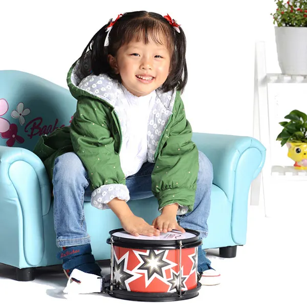 Детский барабан, 8 дюймов, обучающая игрушка, музыкальный инструмент, мини-барабан, развивающий детский музыкальный талант, подарок для