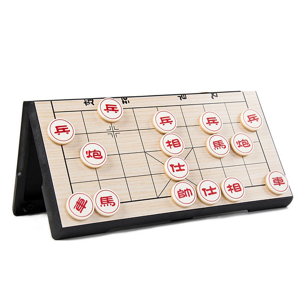 Xiangqi китайский Шахматный набор складные шахматные настольные игры с 32 магнитными