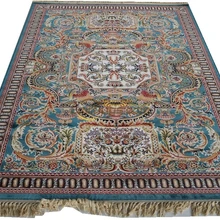 Вискоза французский ковер около 5,3 'X 7,6' машина сделано толстые плюшевые французский коврик «савонри» Ковер На Заказ 5bluegc161savyg28