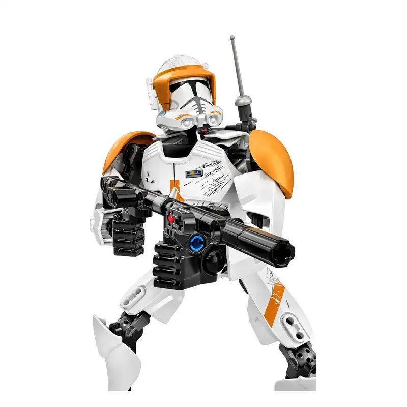 Clone Commander Lego Star Wars Buildable Figure Building Block Brick Character