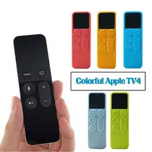

Silicone Cover Dustproof Case for Apple TV 4 Remote Control Protective Cover Household TV Remote Control Holder Organizer