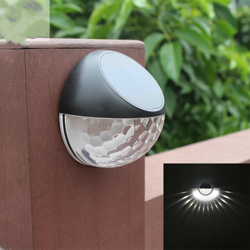 

DE.SOUL Solar Rechargeable LED Solar light Outdoor lamp Decoration Night Security Wall Light Outdoor Garden Fence Waterproof