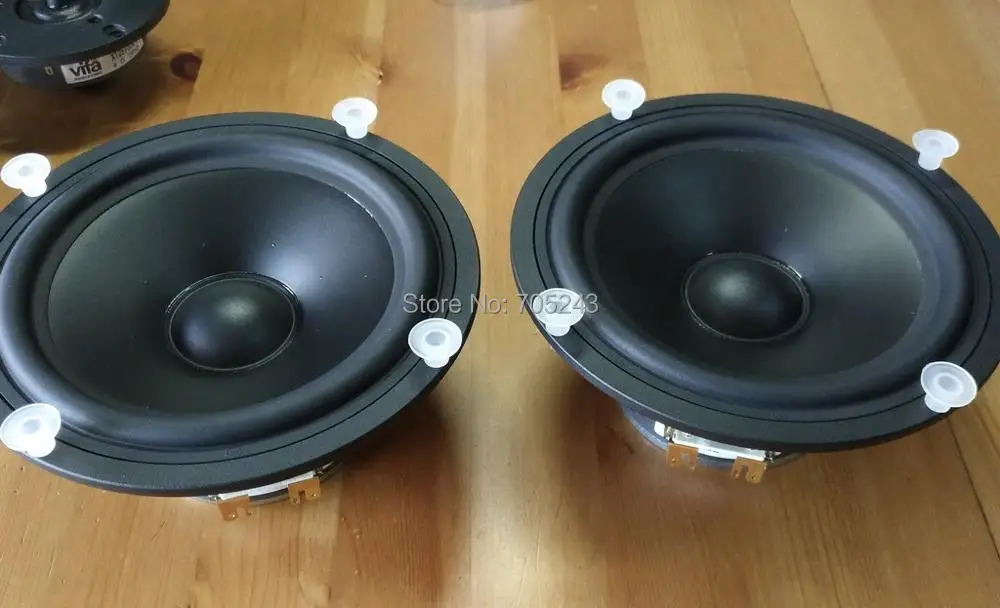 Пара Vifa P17 wj 00 08 8ohm 6 5/7 дюймов hifi hiend pp конусный низкочастотный динамик|Полочные АС|