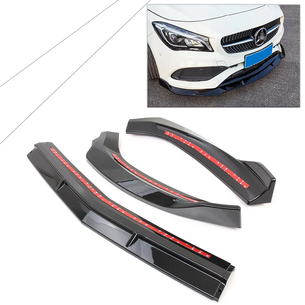 Накладка на передний бампер для Benz General модель CLA 250 CLA200 CLA180 W117 2018 + глянцевая