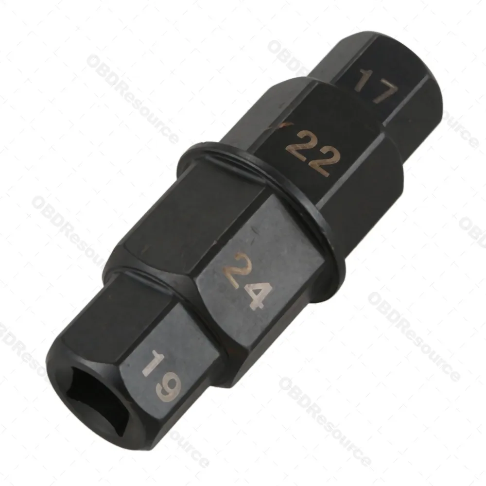 4 in1 tool 17 19 22 24mm hex axle wrench CrMo steel for ZX7R ZX9R Z1000