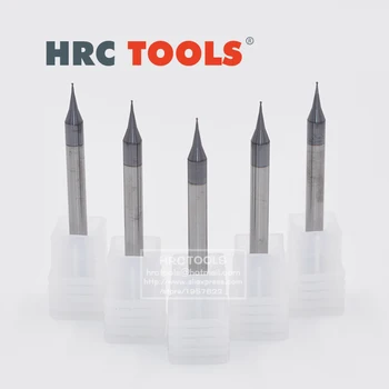 

W6-0.8mm Tungsten Steel Carbide Micro Small Flat Head Endmill Alloy Coated CNC Router Bits Flat Milling Cutter