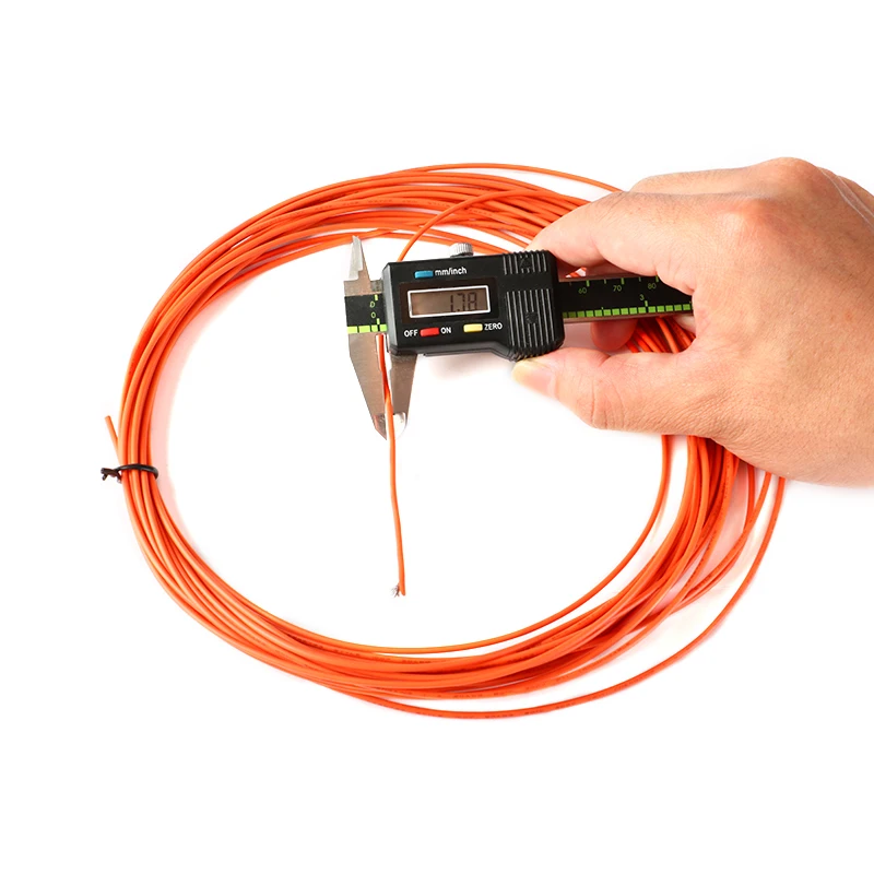 Изолированный светодиодный электронный кабель 20AWG 1 8 мм 10 метров провод из ПВХ
