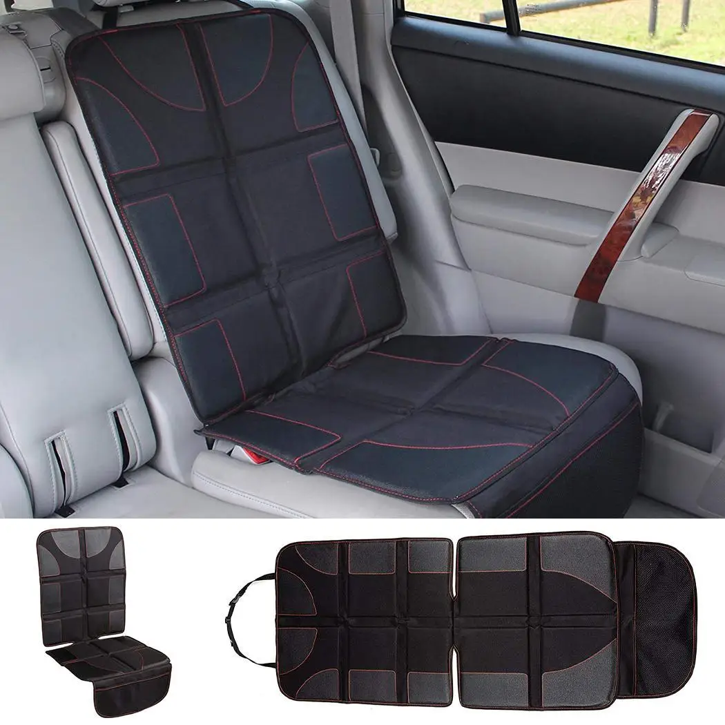 48 x 123cm PVC Leather Car Seat Cover Durable Non slip Pad Car Seat
