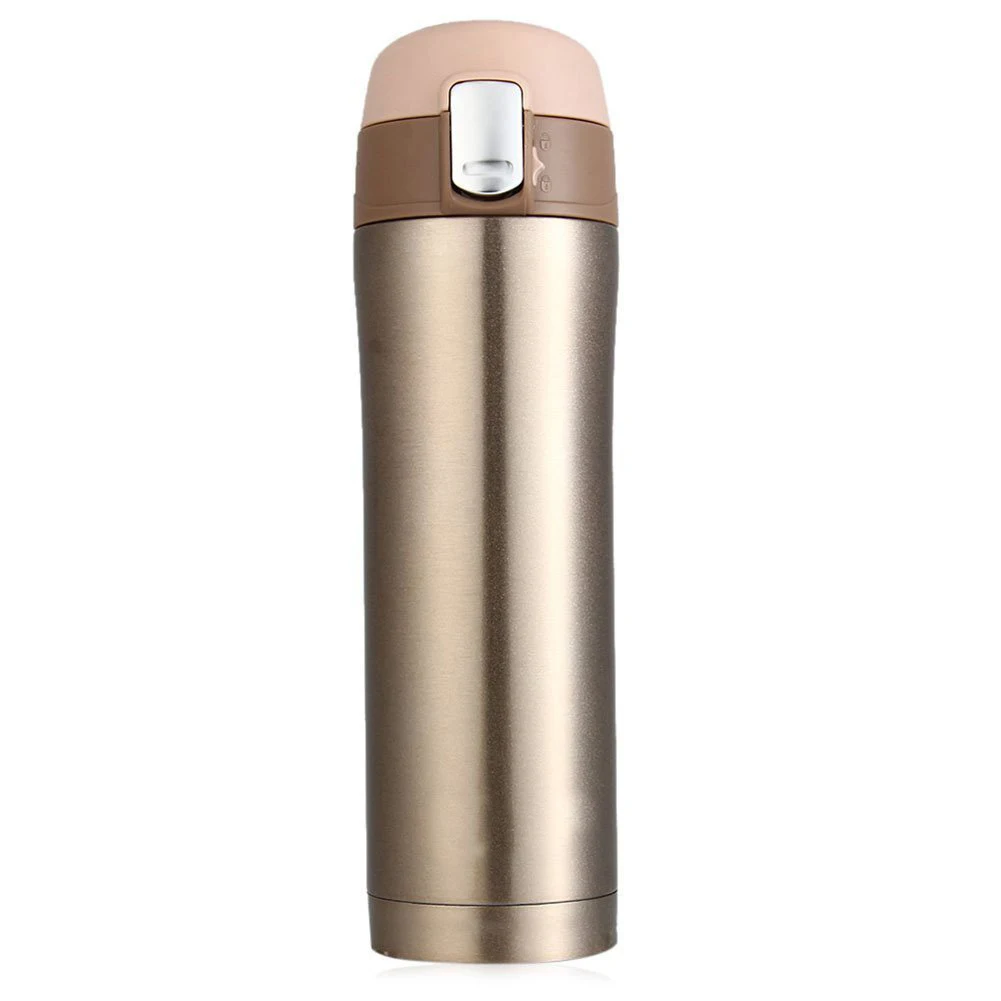 450ml Stainless Steel Thermos Bottle Double Walled Insulated Coffee Cup