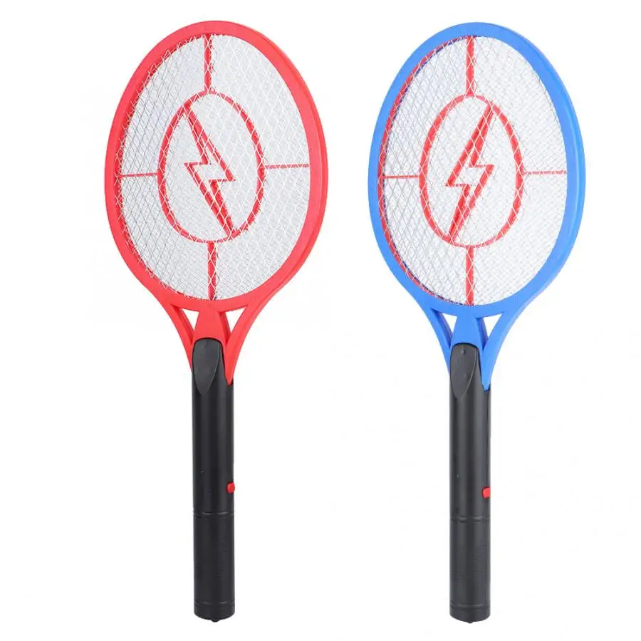 

Hotsale Hand Electric Fly Mosquito Swatter Bug Zapper Racket Practical Rechargeable Insects Killer
