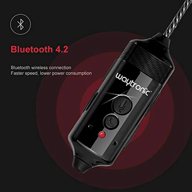 Беспроводные bluetooth наушники Waytronic записывающие телефонные звонки для Iphone