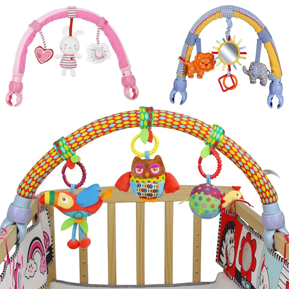 Kaufen Baby Spielzeug Mobile Rasseln Infant Hängen Kinderwagen Spielzeug Nette Karton Rassel Pädagogisches Spielzeug Baby Rasseln Hängen Bett Entwicklung Spielzeug