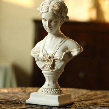 

Resin-packed living room decoration European-style Venus girl avatar