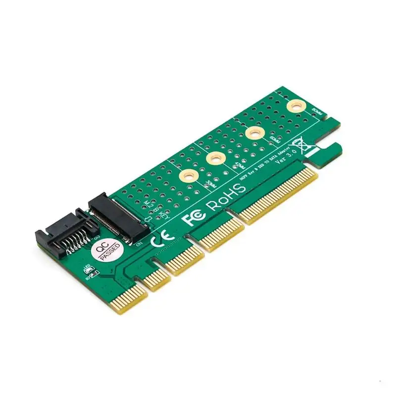 NGFF M.2 B Key SATA Bus SSD to SATA3 Adapter PCI Express Slot SATA