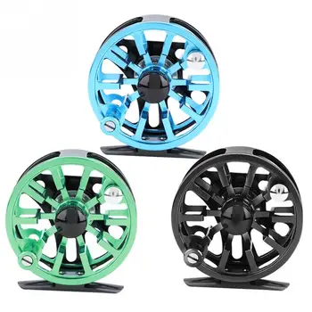 

2+1BB 1:1 Full Metal Fly Fishing Reel 75/85/95mm Left & Right Hand Ice Fishing Wheel Reels Replacement Fishing Tackle Tools
