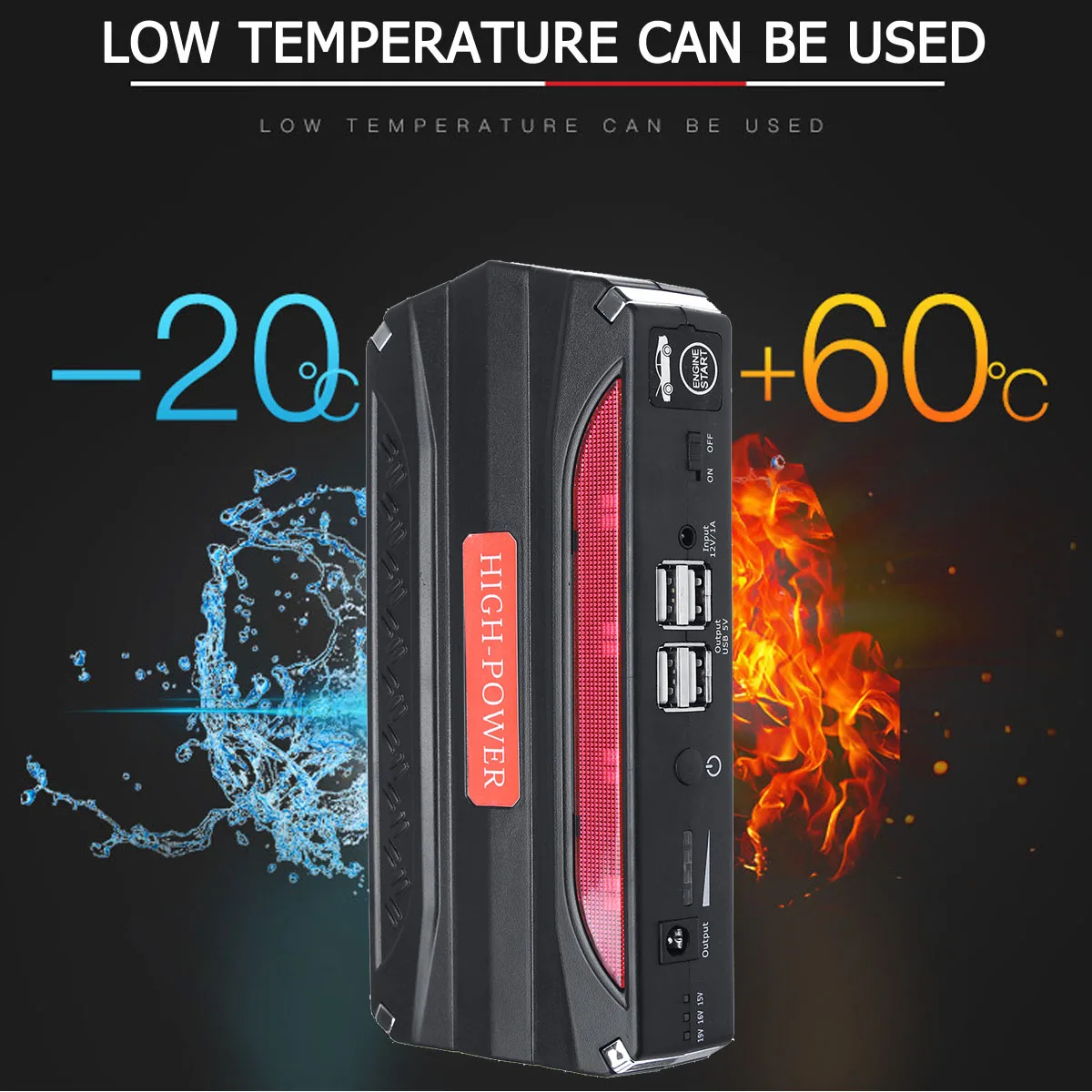 89800mAh Car Jump Starter Power Bank 800A Portable 4USB Car Battery Booster Charger 12V Starting Device Petrol Diesels