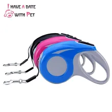 roulette Dog Leash Automatic Adjustable Outdoor walk Pet Leashes 5M 3M for Cat Small Medium Big Dog Traction Rope Traction Lead