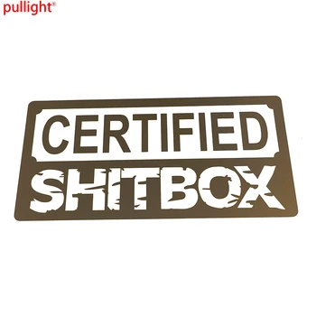 

Funny Certified Shitbox Sticker Vinyl Car Bumper Decal 4x4 Hoon