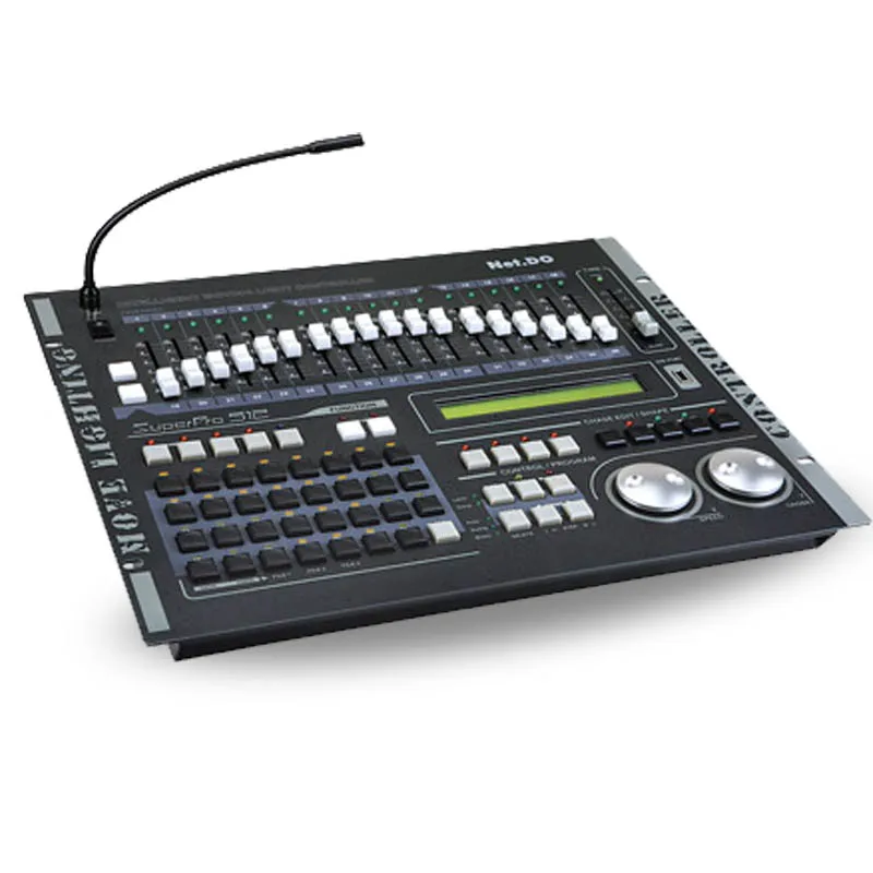Контроллер освесветильник сцены max512 SuperPro dmx движущийся головной свет dj консоль с