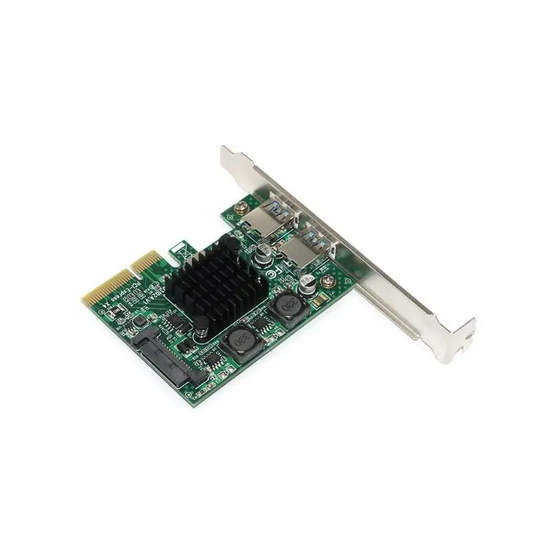U3102A PCI EX2 к USB3.1 расширение добавить на карту адаптера высокая скорость ASM3142 чип для