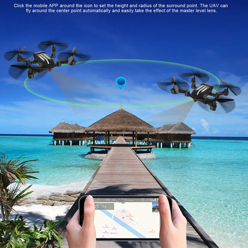 BAYANGTOYS X30 2 4G WiFi FPV RC Дрон самолет складной 8MP 5G 1080P HD передача GPS Смарт режимы полета