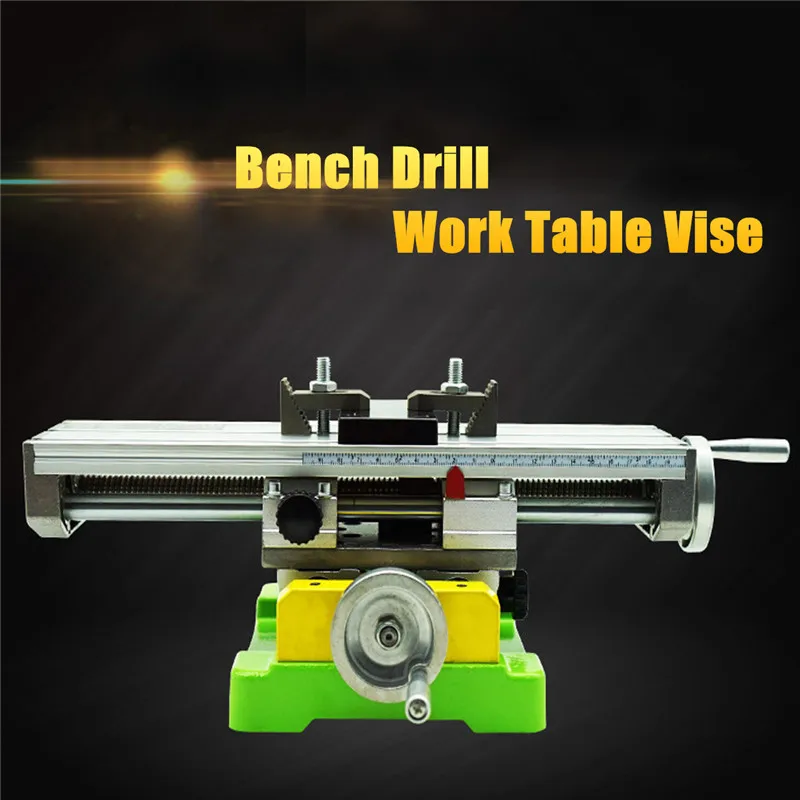 

Premium Compound Cross Slide Working Table Adjustment X-Y Milling Working Cross Table 6350 Bench Drill Work Table Vise
