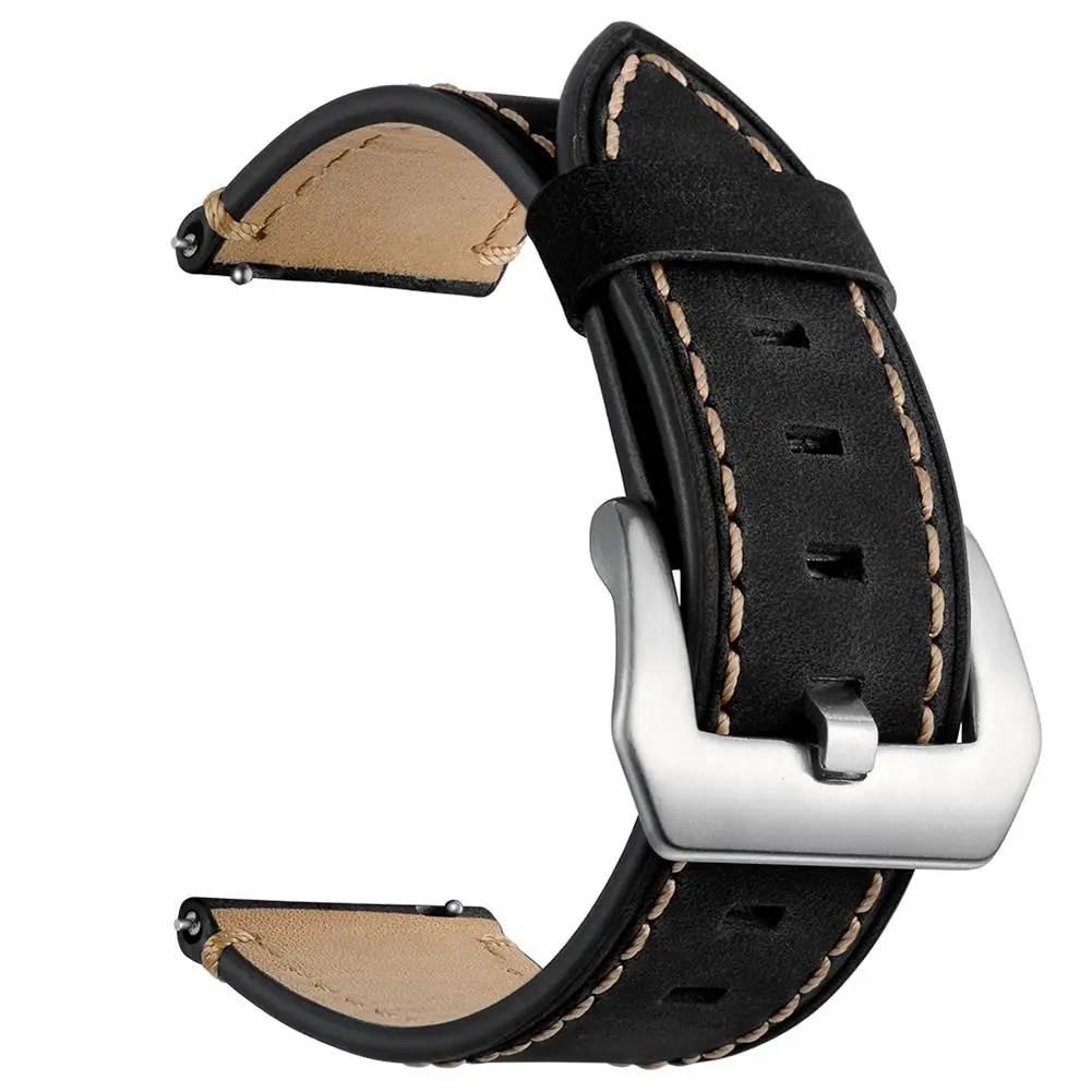 

For Huawei Watch GT Honor 22MM Leather Watch Strap Smart Sports Magic Watchband