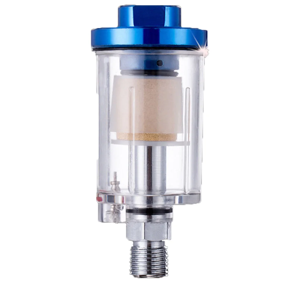 

1/4'' Moisture Tool Separator Paint Line Air Filter Mini Water Trap Spray Gun Plastic Oil Parts