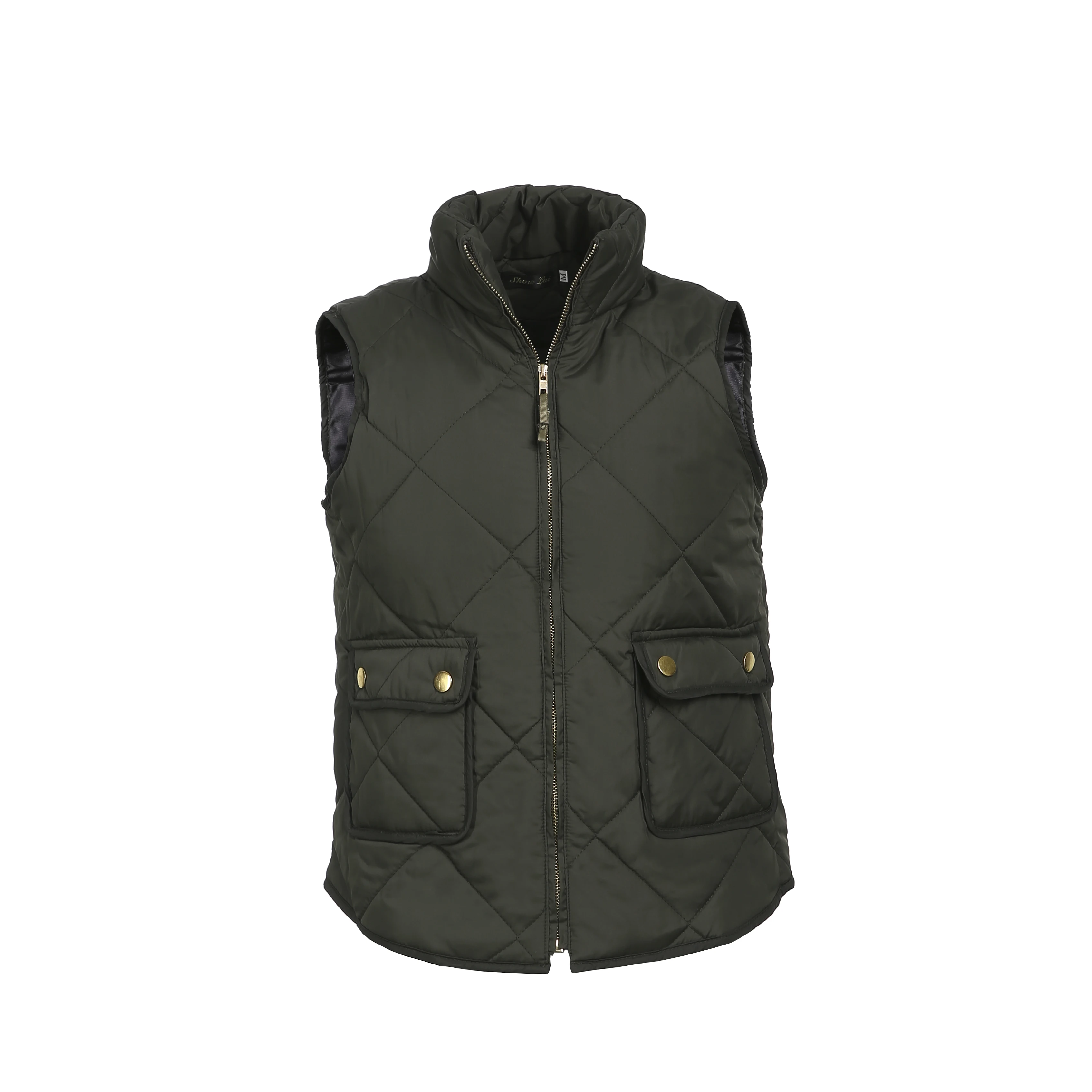 NEW Winter Vest Women Jacket Gilet Femme Sleeveless Outerwear Coat Casual Waistcoat Jackets and Coats Womens Outwears